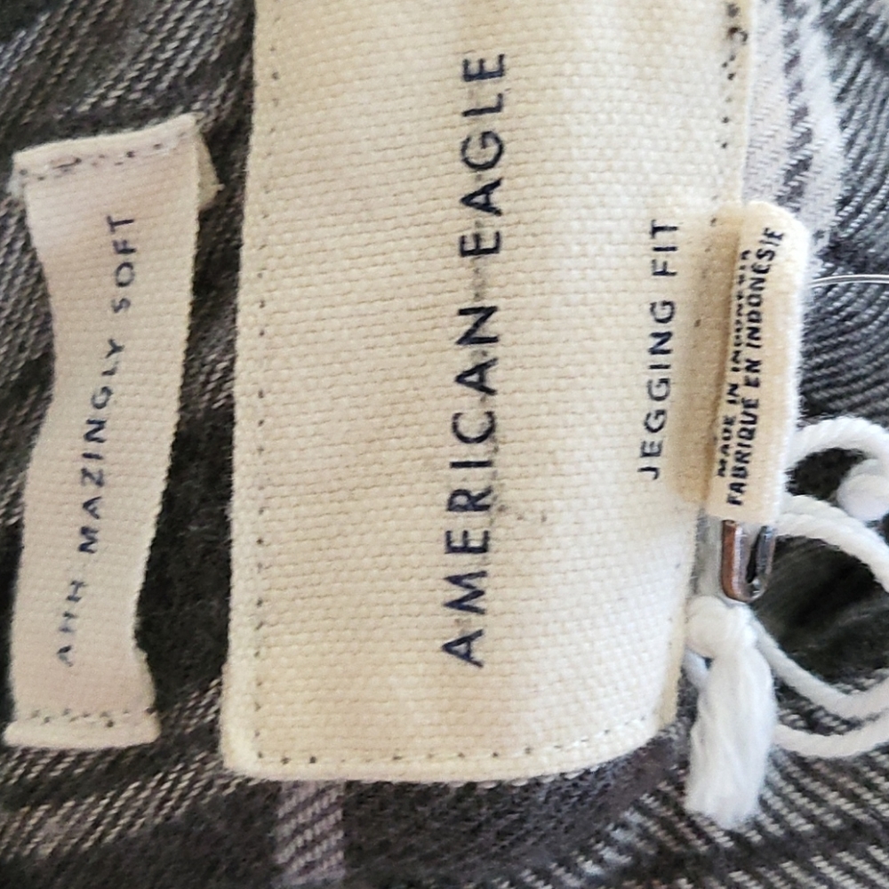 American Eagle Plaid Button Tunic - image 7